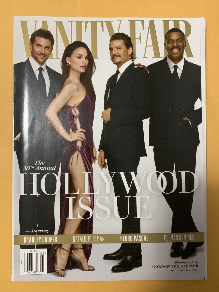Vanity Fair Magazine 2024 The 30th Hollywood Issue Brand New, Pedro Pascal