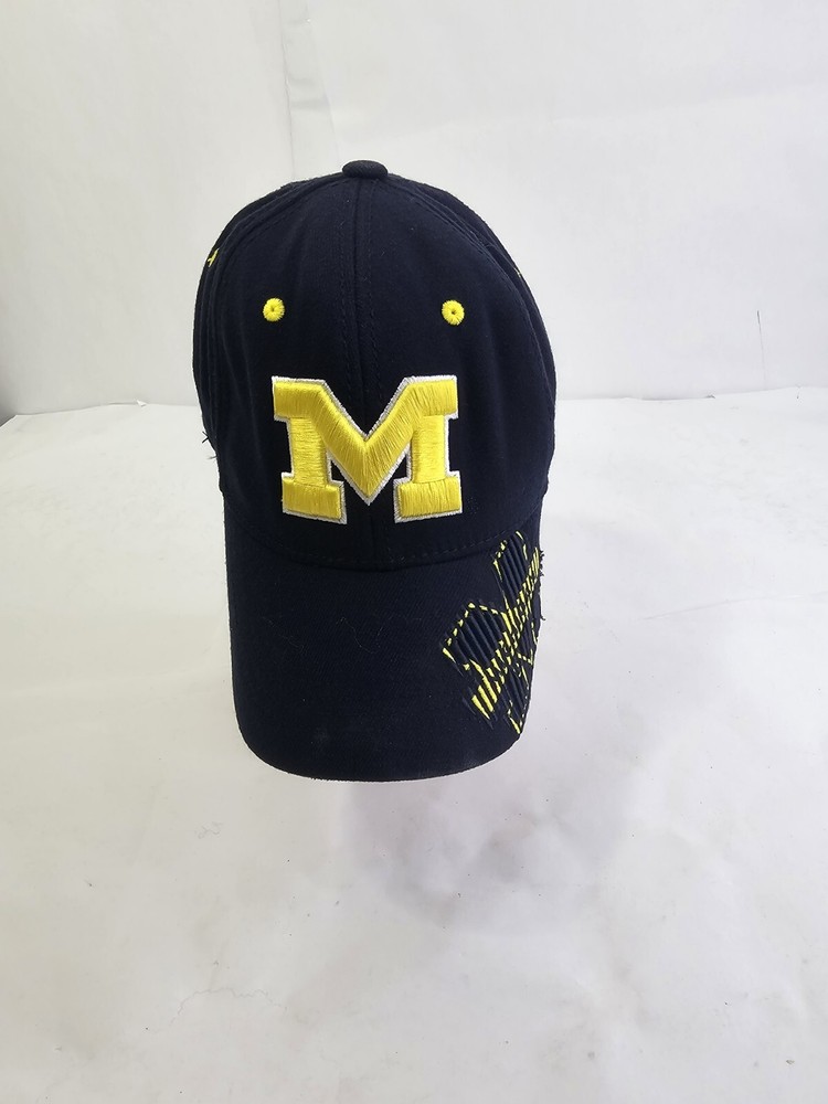 Michigan Wolverines Top Of The World One Fit Navy Blue College Football Hat Cap