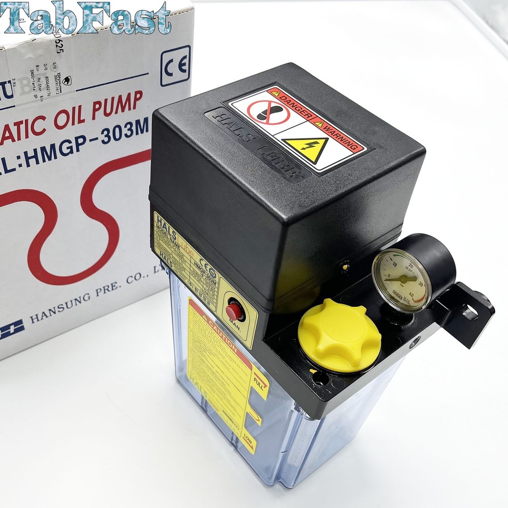 New HMGP-303M Electric lubricating oil pump HMGP303M 2L 220V for HALS LUBE