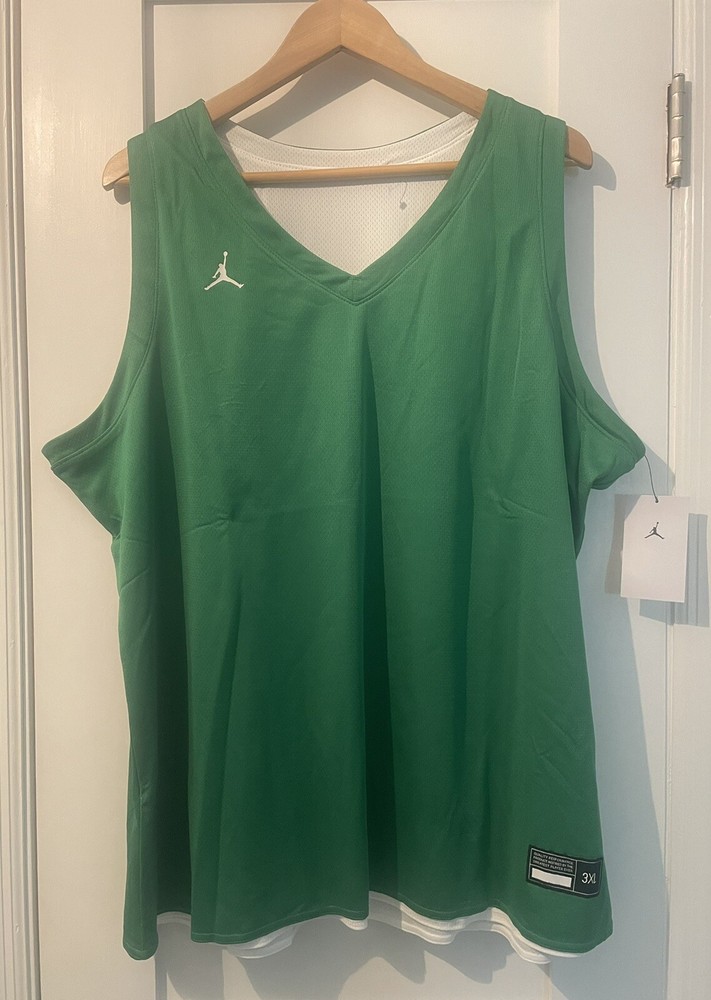 Nike Jordan Team Reversible Practice Jersey  Green/White AT0536 Women’s Sz: 3XL