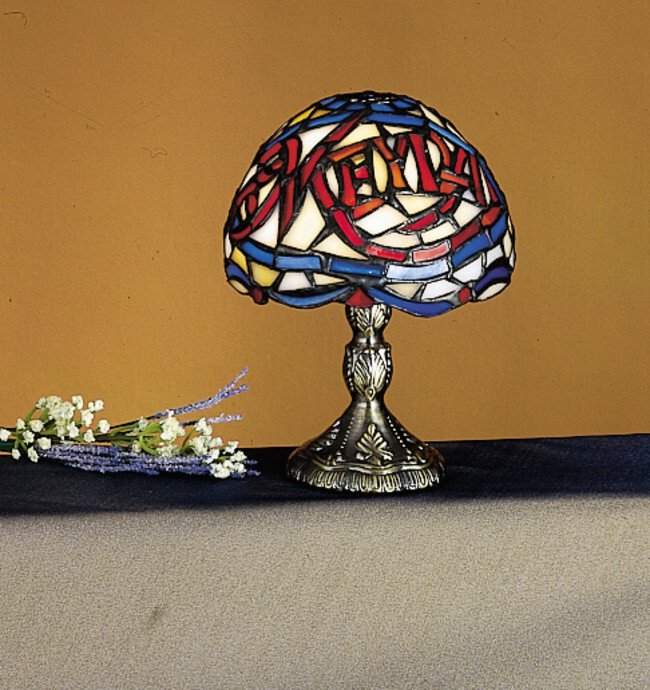Meyda Tiffany 21224 Stained Glass / Tiffany Accent Table Lamp - Tiffany Glass