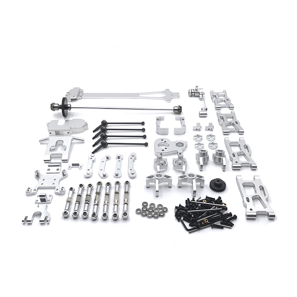 For Wltoys 124016 124017 124018 1/12 RC Car Full Metal RC Truck Upgrade Kit Set