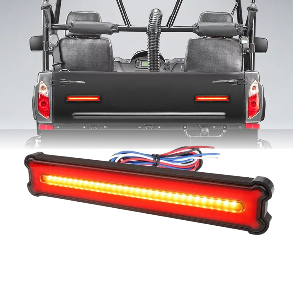 109LED 3-in-1 Truck Trailer RV Brake Stop Turn Signal Flowing Light Bar