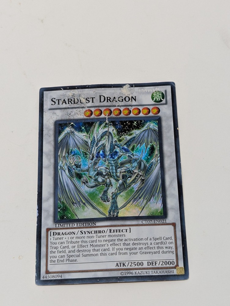 Stardust Dragon Limited Edition Tin Promo CT07-EN021 - Damaged