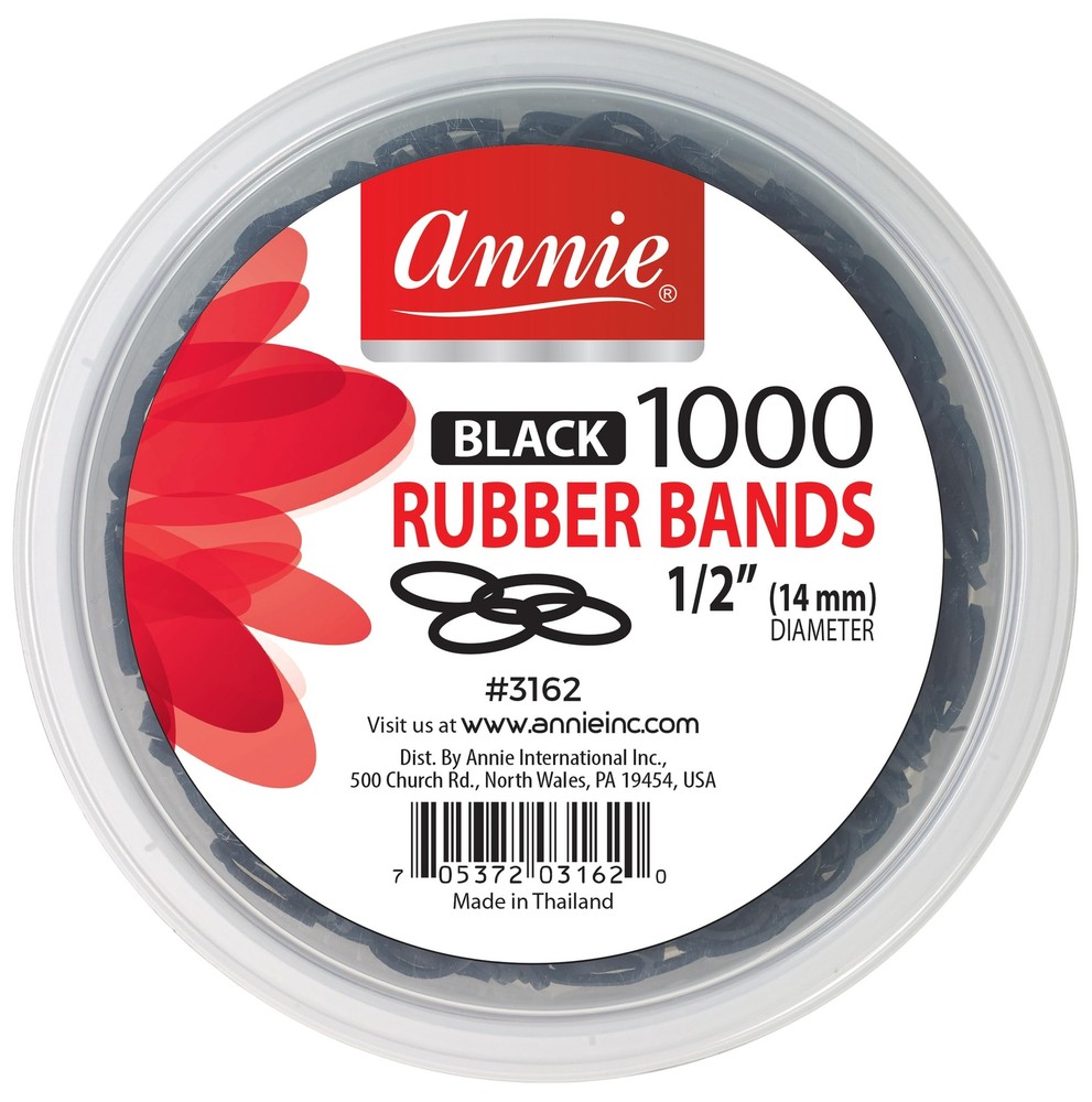 ANNIE 1000 RUBBER BANDS 1/2