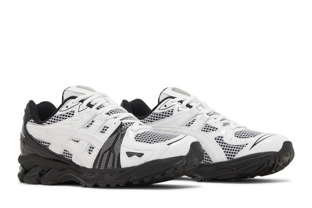 ASICS Gel Kayano Legacy White Black Sneakers Collab with GmbH