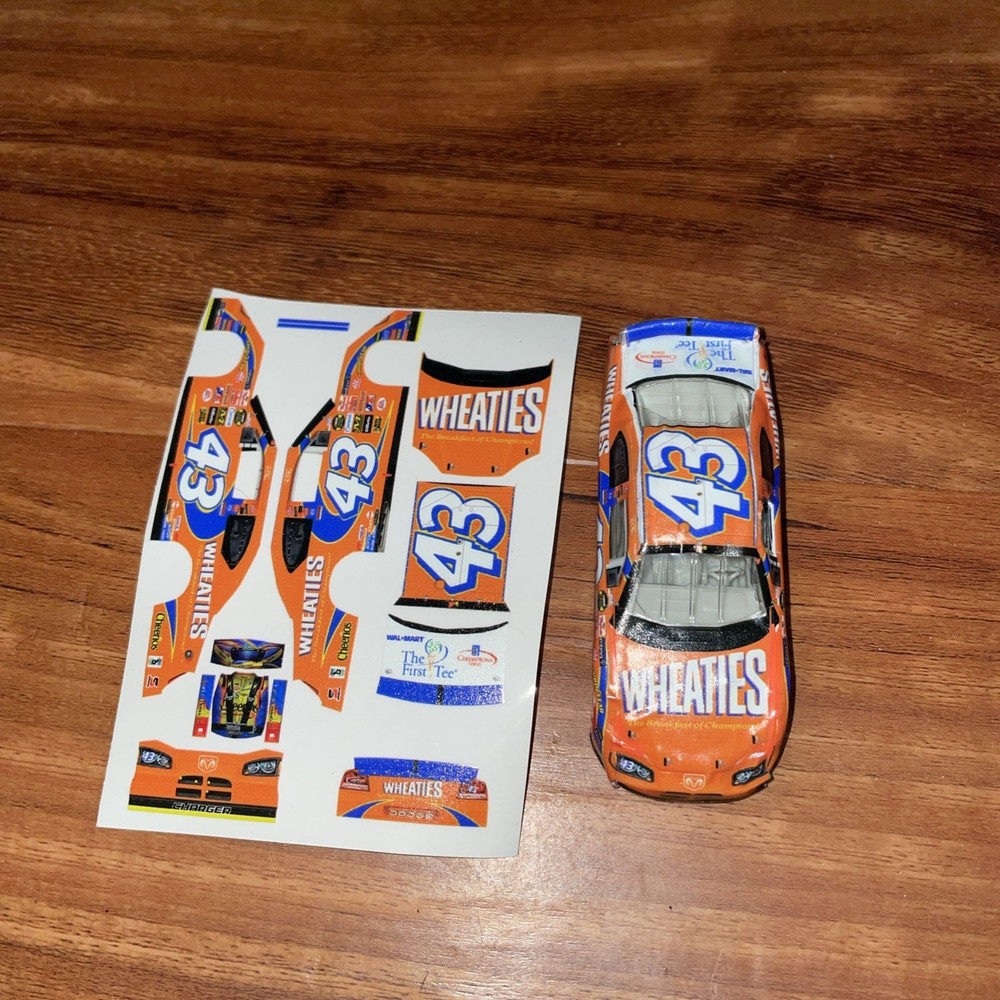 NASCAR 1/64 Jeff Green 2005 Wheaties Custom Decal