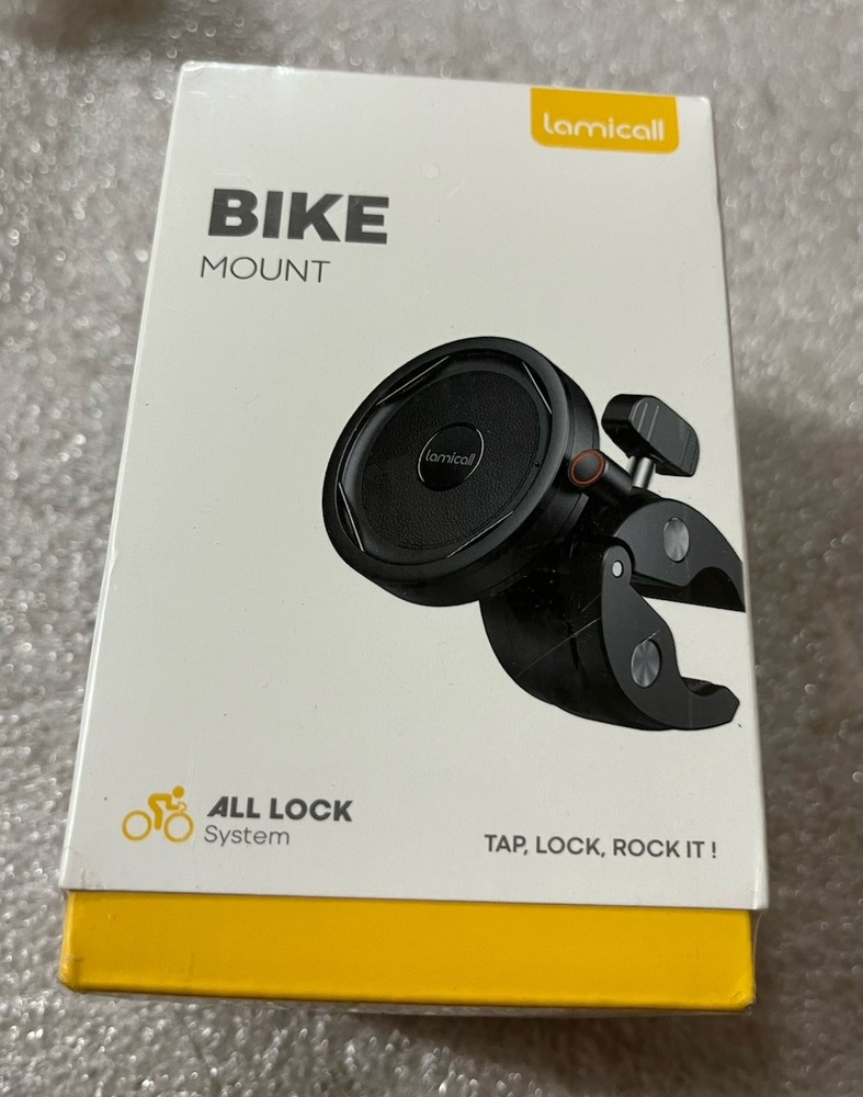 Lamicall Adjustable Bike Phone Mount for Bicycles Motorcycles Cycling