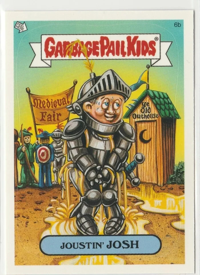 Joustin Josh Garbage Pail Kids GPK 2004 ANS2 All-New Series 2 Card