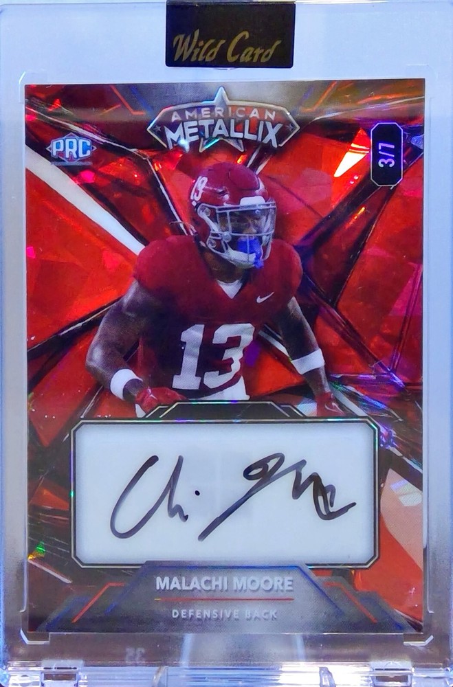 2023 Wildcard American Metalix - Malachi Moore /7