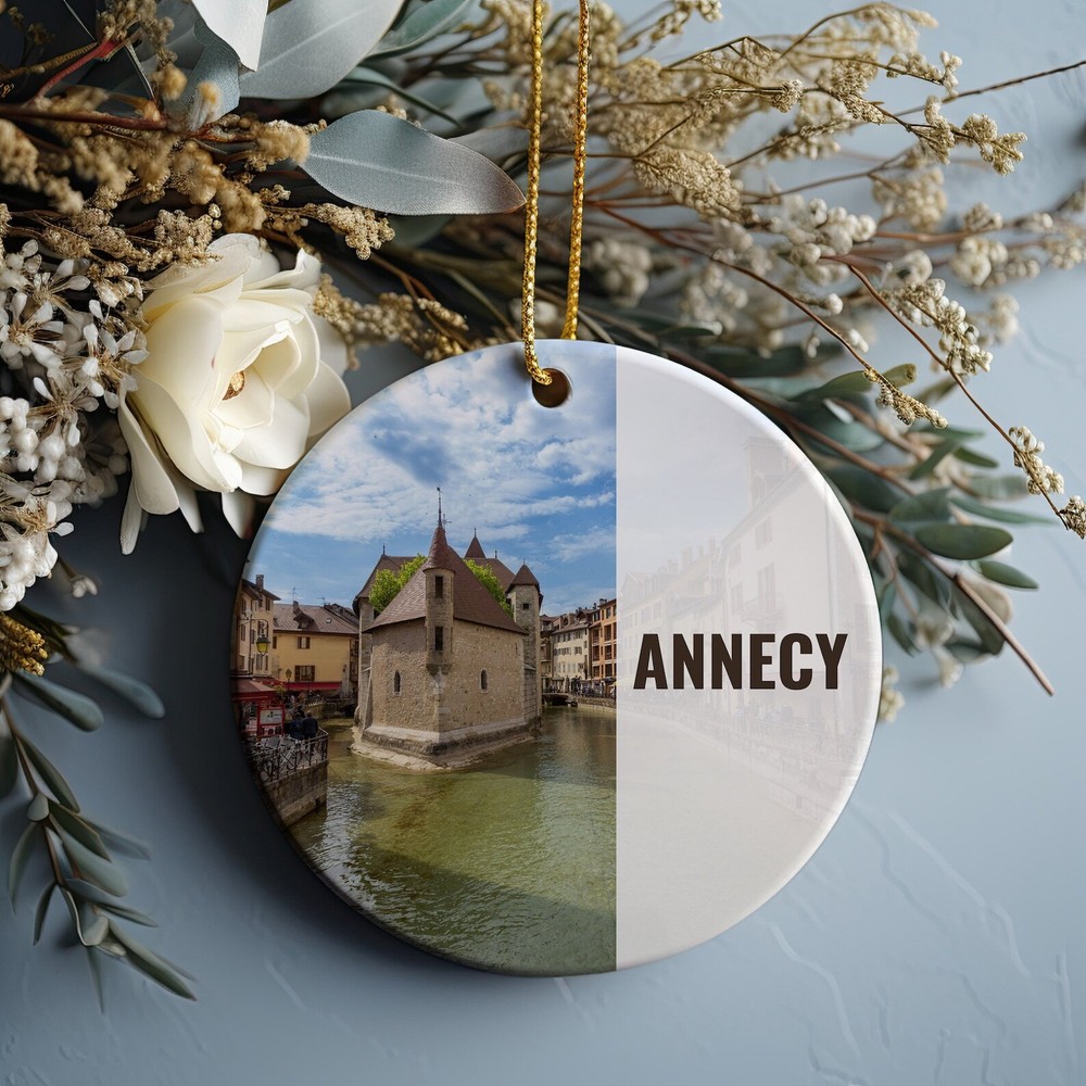 Annecy Christmas Ornament Holiday Gift Festive Tree Decor