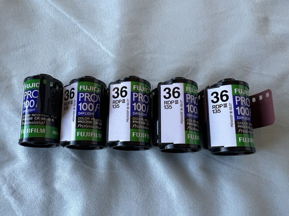 Fujifilm Provia 35mm 36exp Cold Stored 5-Roll Pack Slide Film