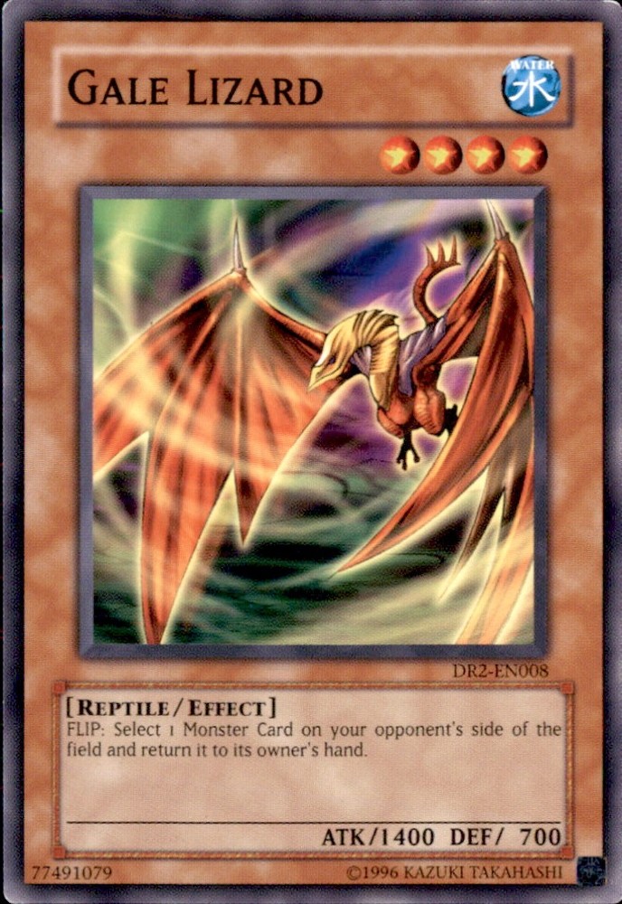 Ultra Rare Gale Lizard Yu-Gi-Oh DR2-EN008 Card