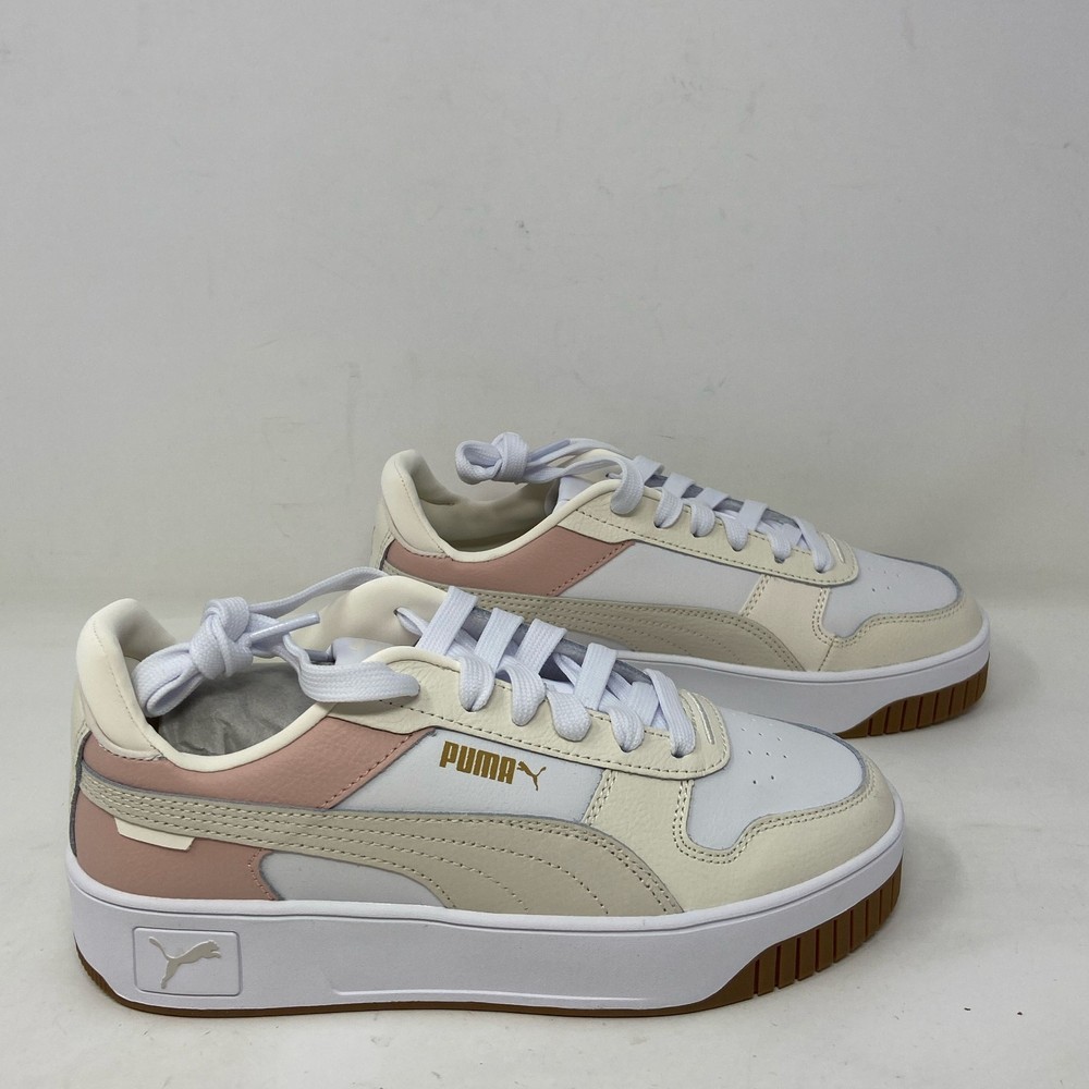 PUMA Carina Street Platform White/Pink Women’s Sz 7