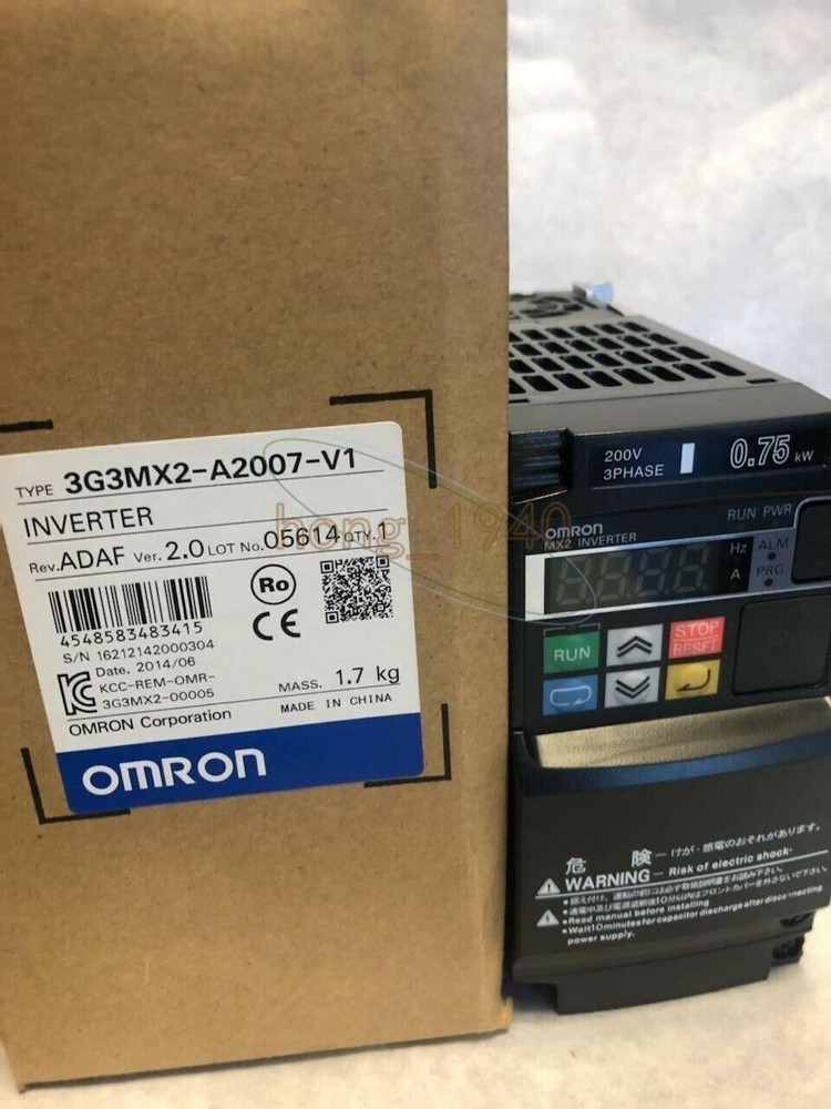 1PCS Omron 3G3MX2-A2007-V1 Inverter NEW