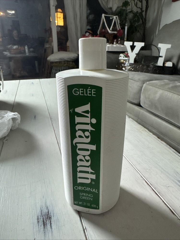 Vitabath Original Spring Green Moisturizing Bath & Shower Gel Wash Intoxicating