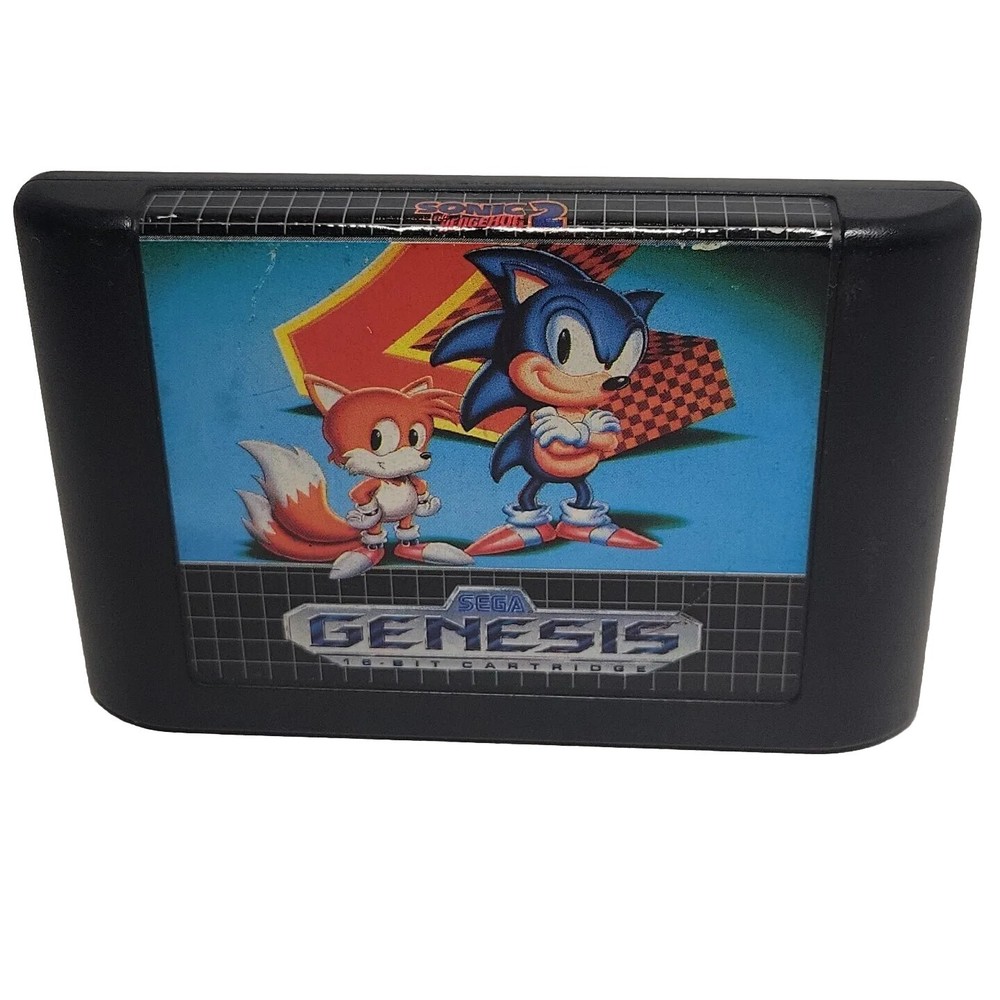 SEGA Genesis Sonic the Hedgehog 2 Cartridge Tested & Working