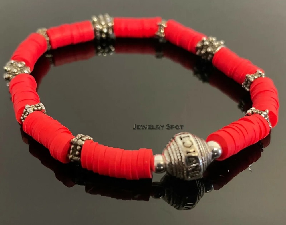 NEW Invicta 35970 Red Elements Rubber Bracelet For 8 Inches Wrist