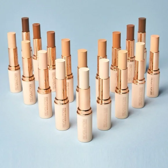 Makeup Revolution Fast Base Stick Foundation - Multiple Shades for Flawless Coverage