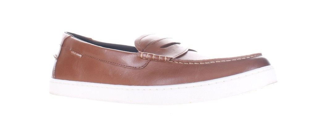 Cole Haan Mens Nantucket Penny Brown Loafers Size 13 7829344