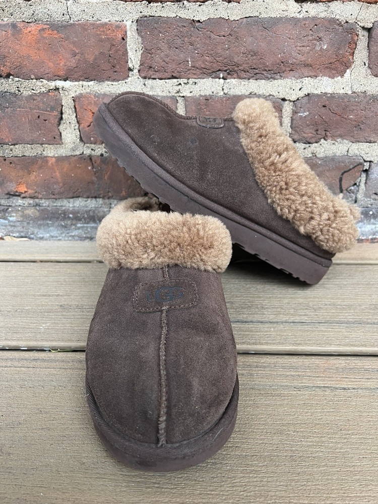 UGG Tazzette Burnt Cedar Slippers 1134810 Women's US Size 10 Winter Shoes Tazman