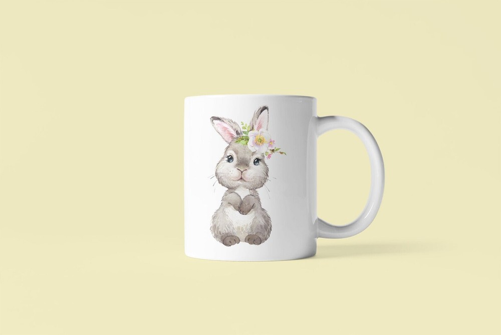 Bunny Personalized Mug Easter Unbreakable Mug For Kids Easter Girl Mug