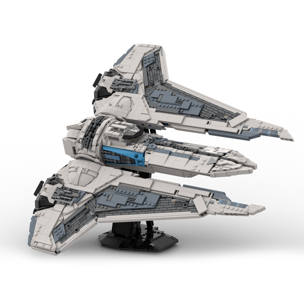 MOC Kom'rk-class Fighter Model Building Blocks Spaceship Bricks Toys Set 2994pcs