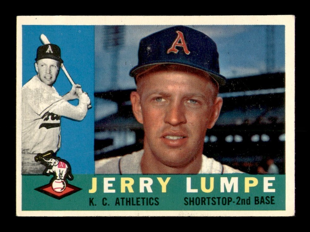 1960 Topps Jerry Lumpe #290 EX-MT Baseball Card OBGcards