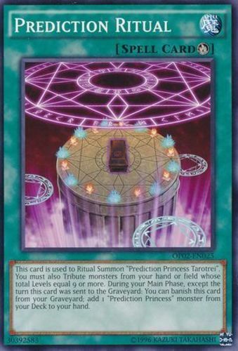 Prediction Ritual OP02-EN025 Common x3 Near Mint TCG Card