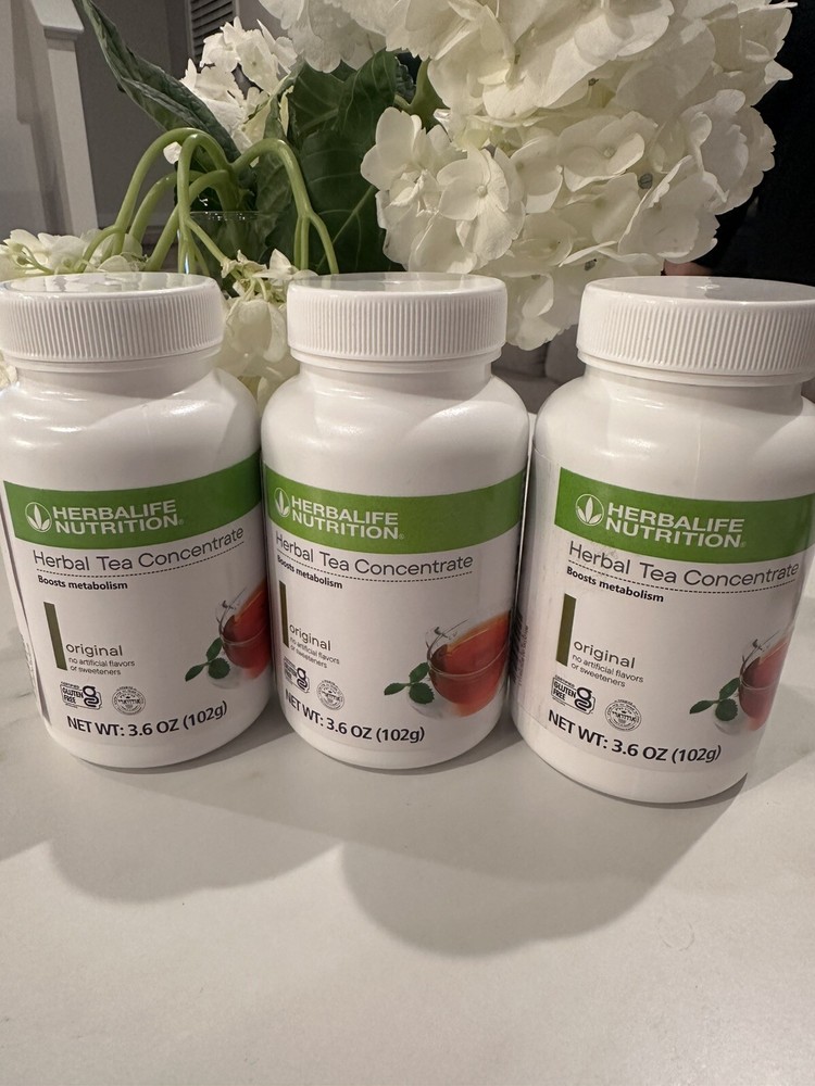 3 Pack Herbal Tea Concentrate 3.6oz. Original Flavor Free Shipping ExpDate:2027