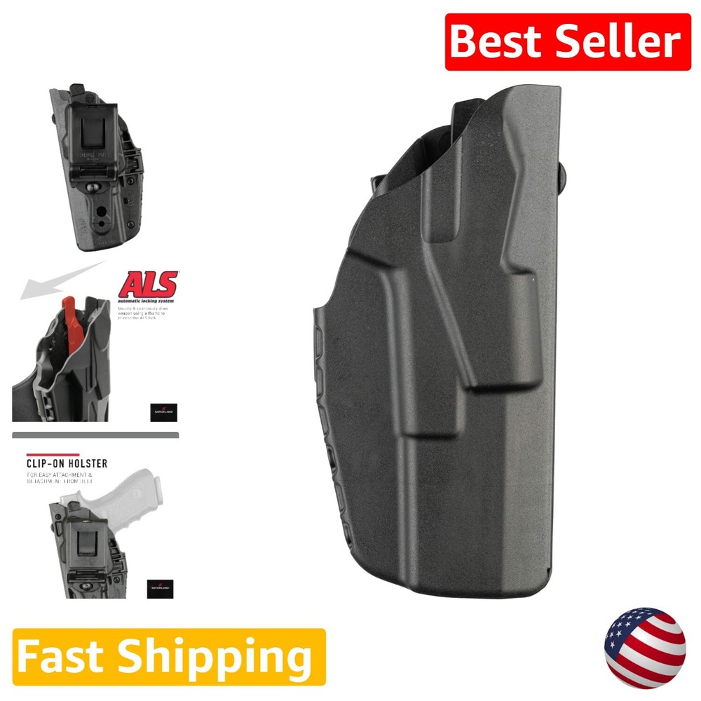 Concealment Holster - Right Hand - Fits Glock 19, 23 - Black - ALS Security