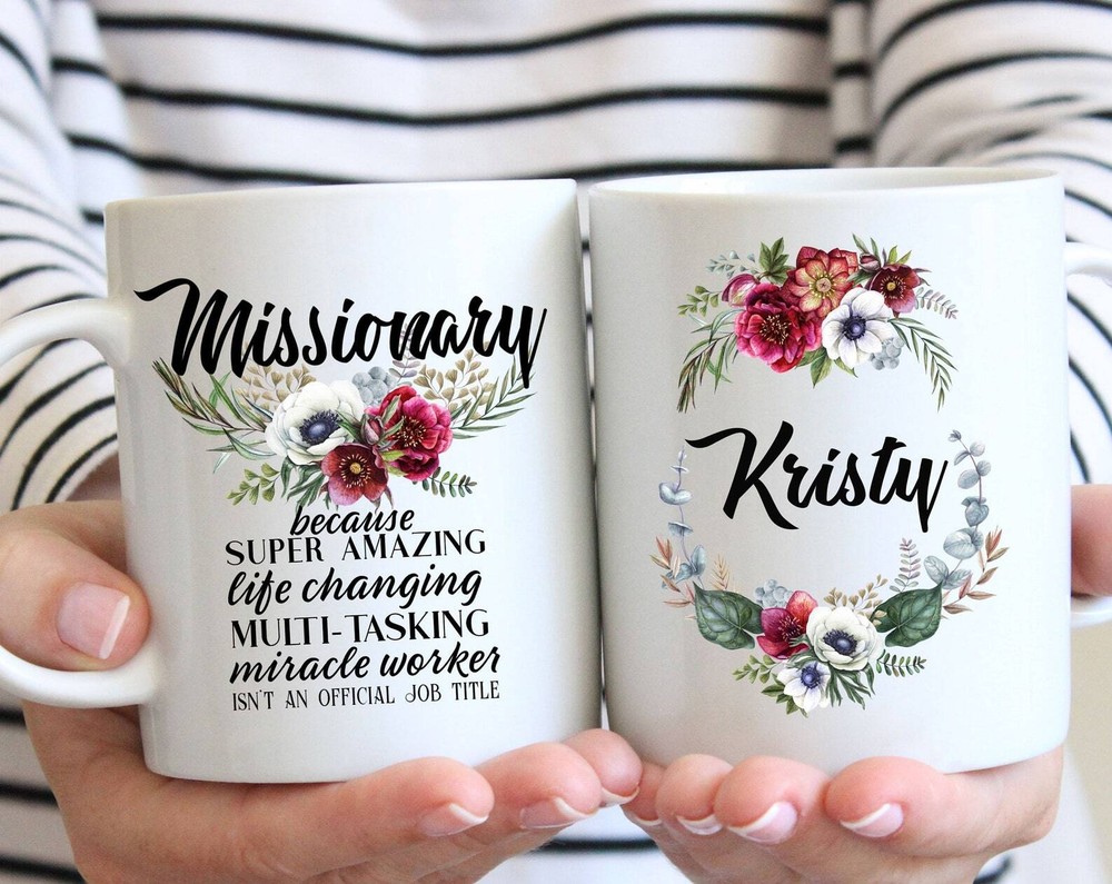 Personalized Missionary Gift For Women L Retirement Thank You Appreciation