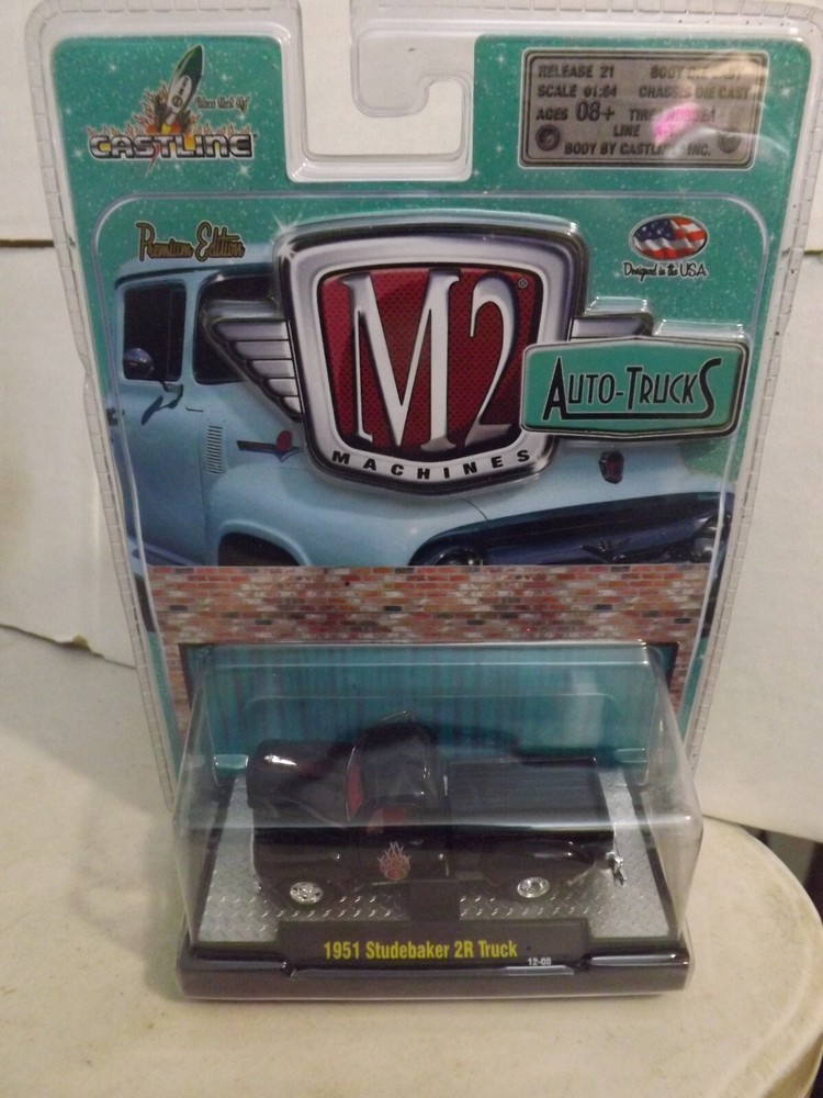 2012 M2 Auto-Trucks Black  1951 Studebaker 2R Truck 12-08