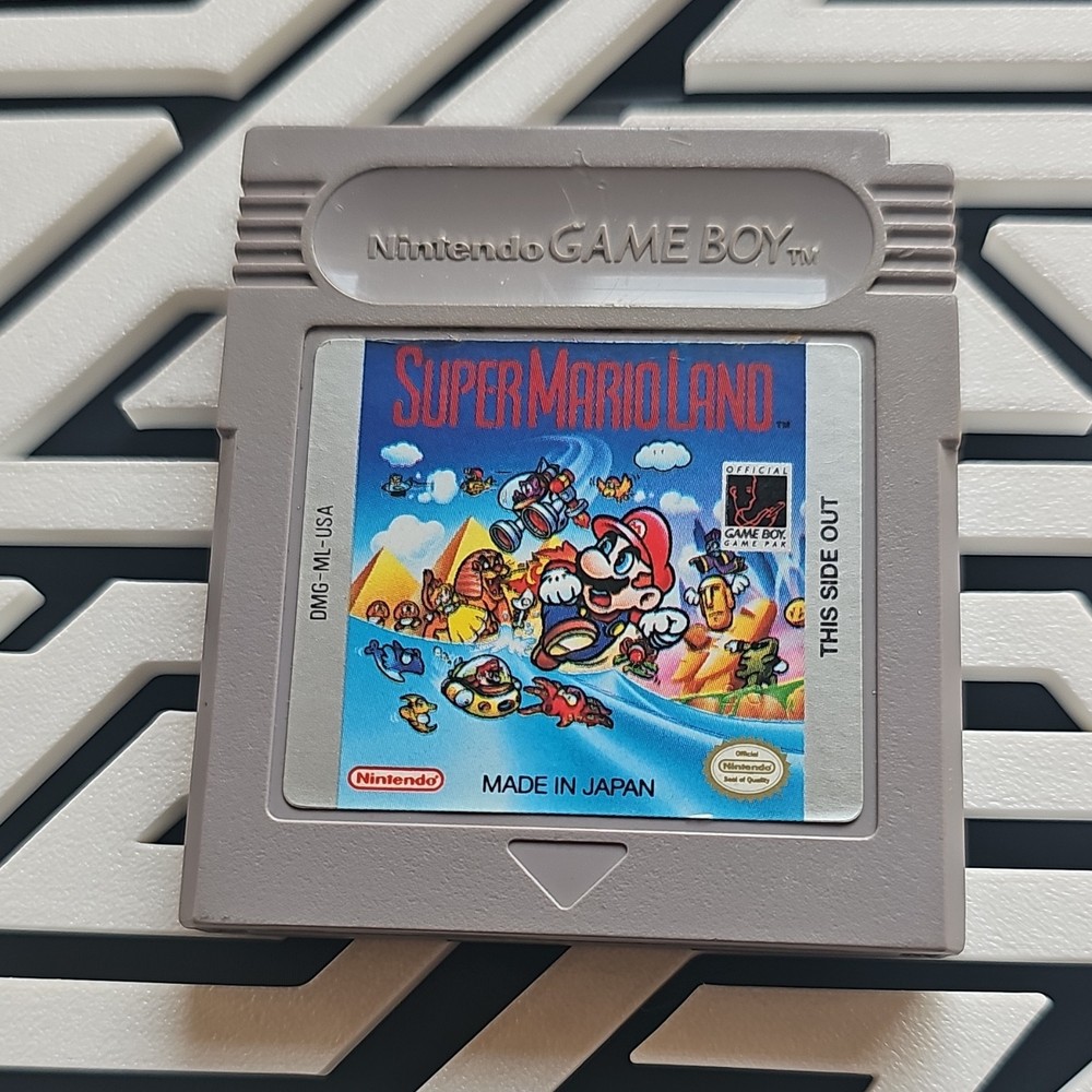 Nintendo Super Mario Land Platformer Game Boy Cartridge NTSC-U/C USA
