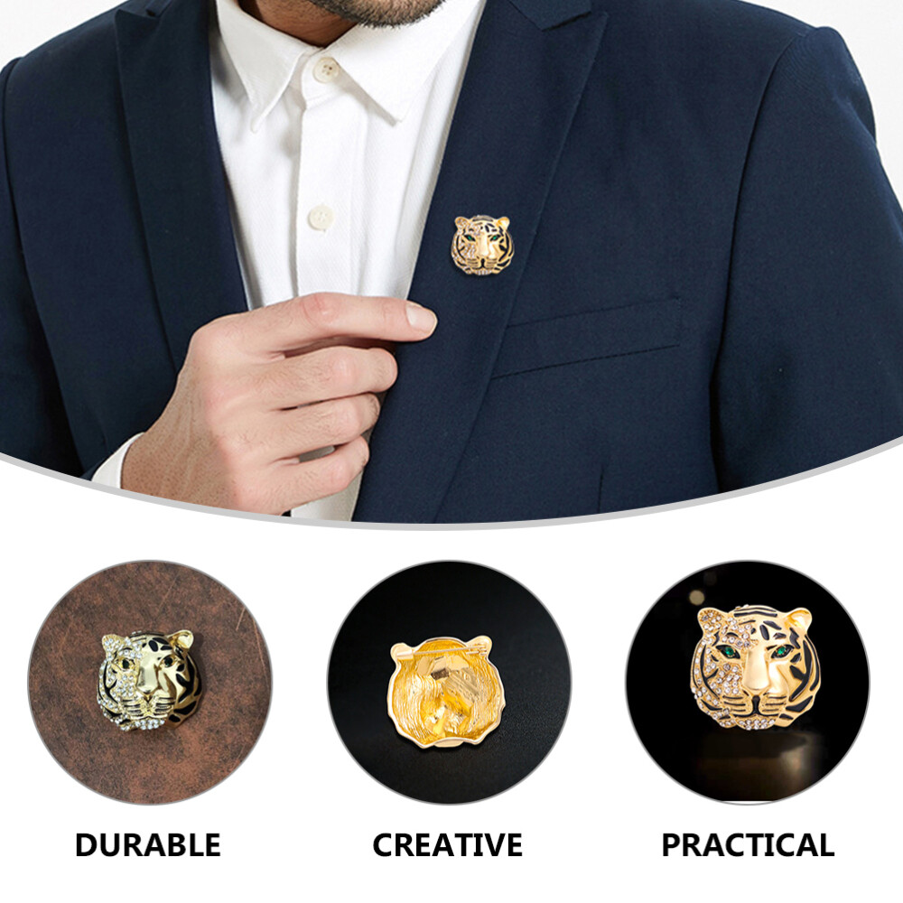 Corsage Coat Jewelry Brooch for Men Suit Clothing Breastpins