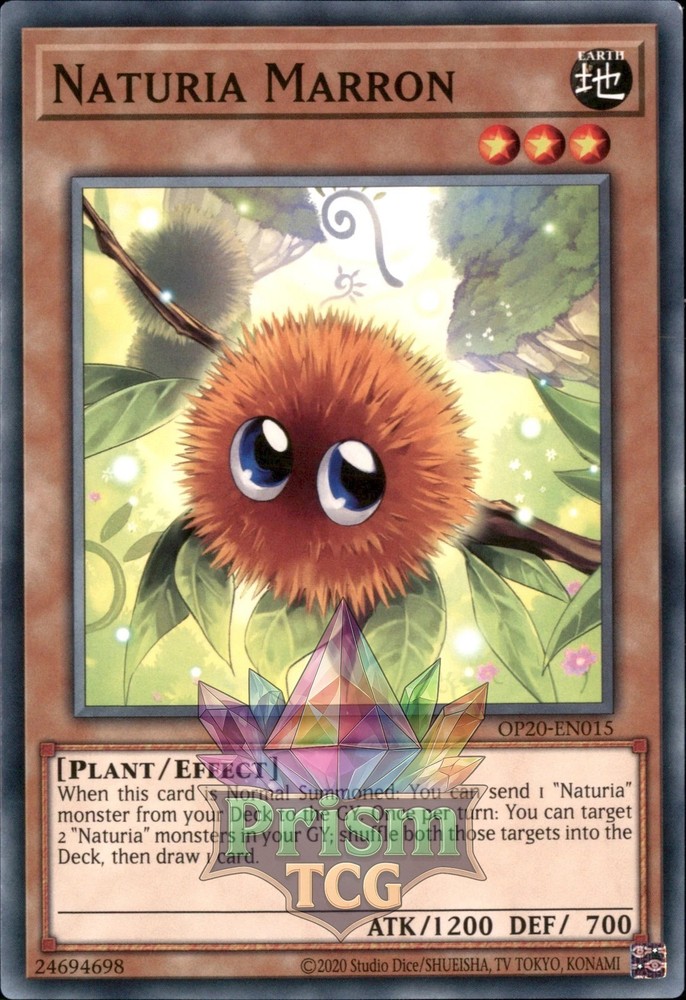 Naturia Marron OP20-EN015 Yugioh