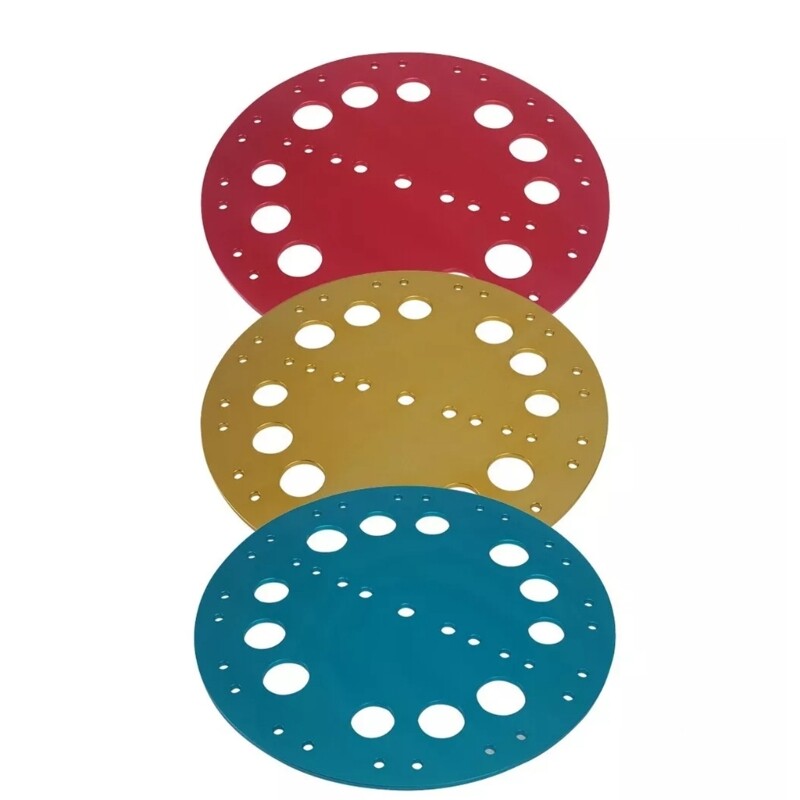 Aluminum Alloy Freediving Bottom Plate Diving Depth Fixed Chassis Diving Plate