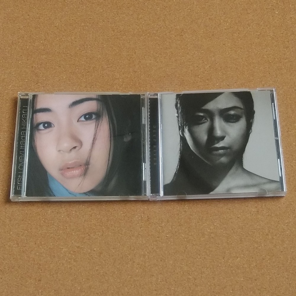 Hikaru Utada First Love and Deep River Set Of 2 Japanese Music CD