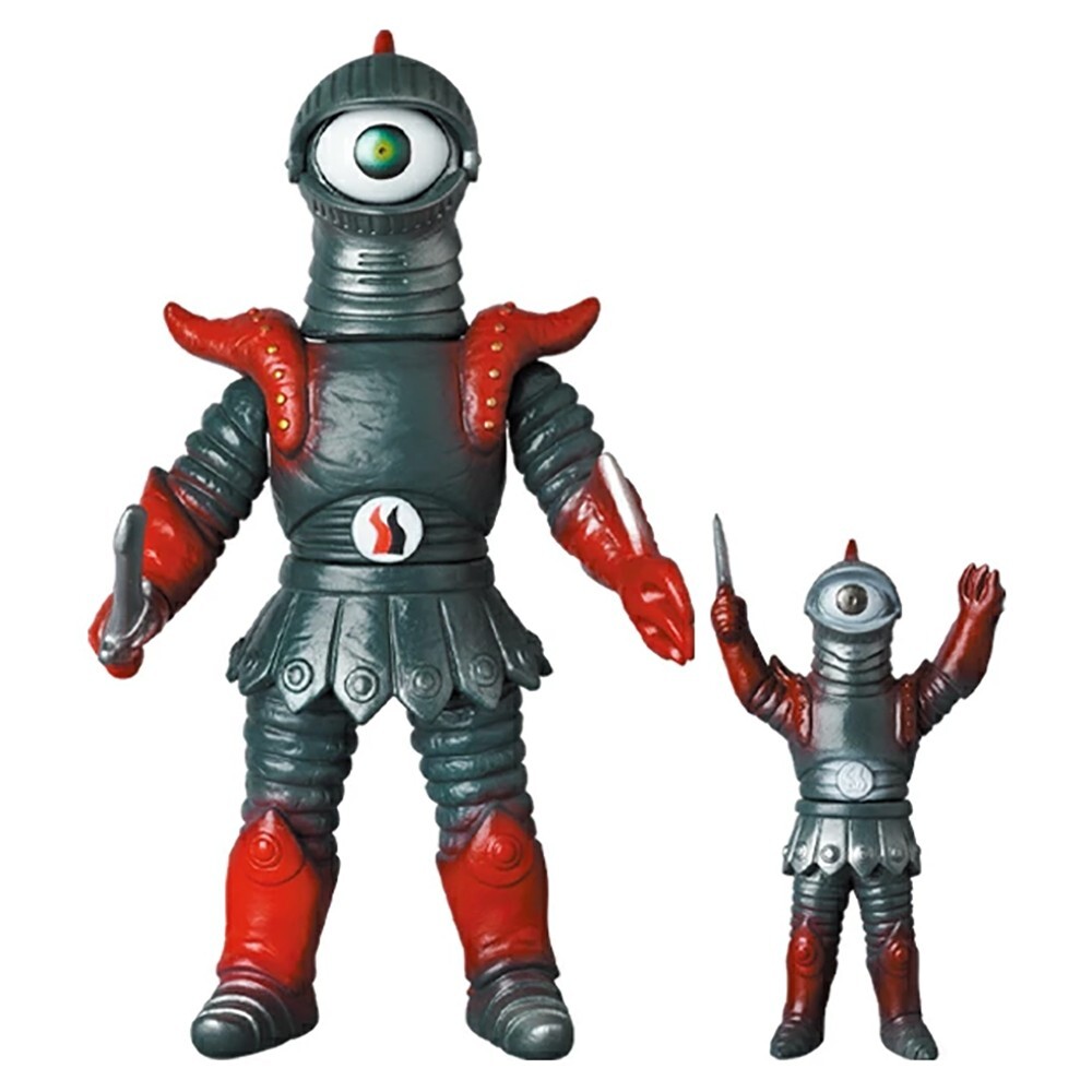 Medicom Toy Kikaider 01 Shadow Knight New Color & Mini Soft Vinyl Sofubi