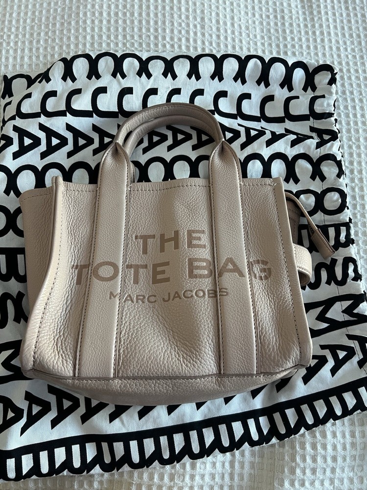 Marc Jacobs The Tote Bag Leather Small ROSE Blush Pink NWOT