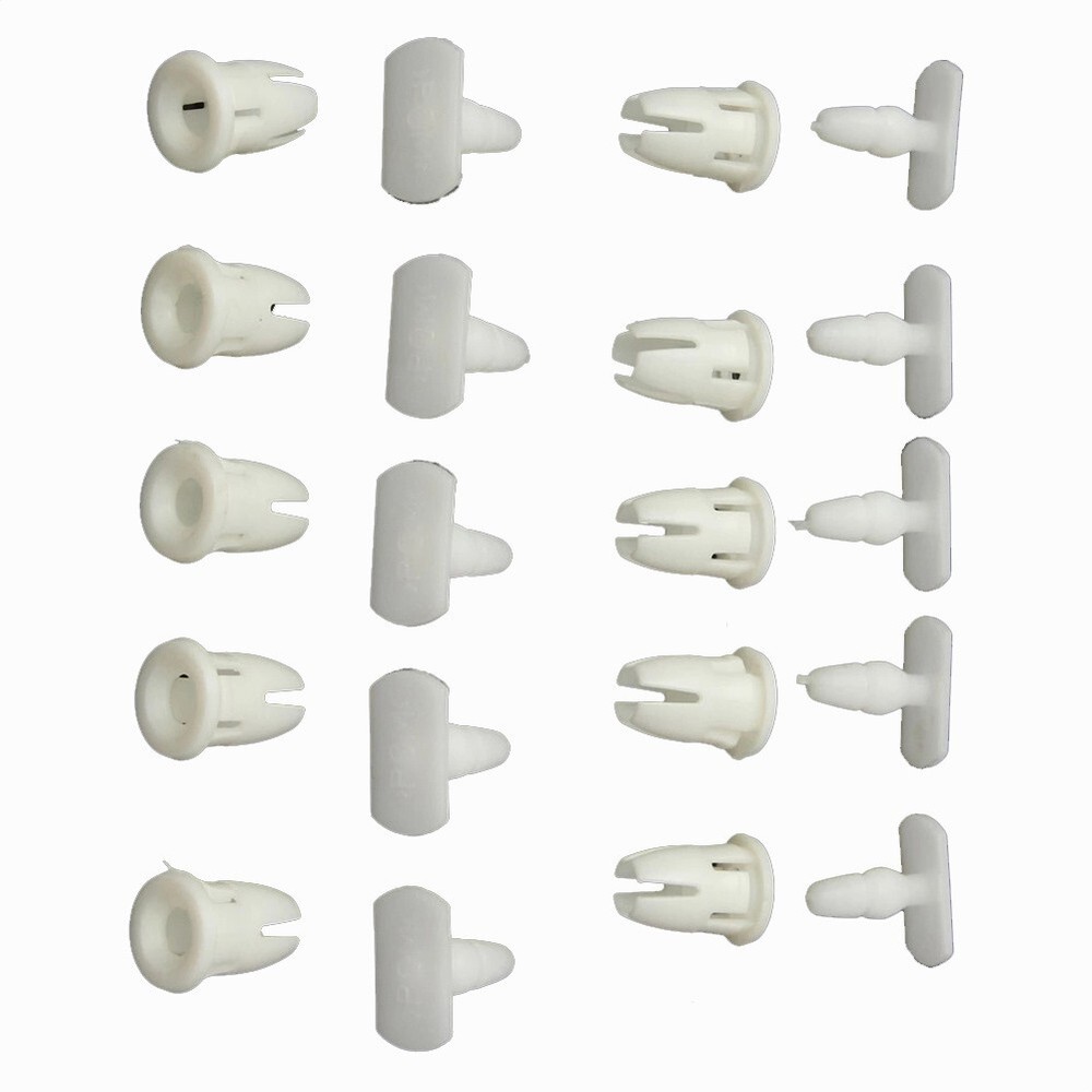 10set Side Skirt Door Sill Card Panel Overlay Repair Trim-Clips For Mercedes