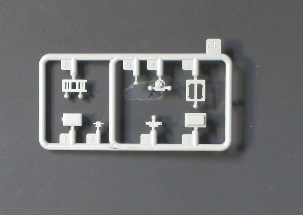 1/35 Scale Cyber Hobby Marder III Ausf. M Model Kit Parts Tree RB from Kit 6468-image