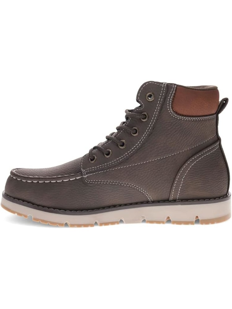 LEVI'S Womens Brown Padded Dean Round Toe Lace-Up Hiking Boots 11
