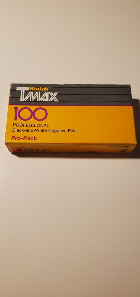 Kodak TMax 100 Professional Black and White Negative Film (5 rolls) Expired 1997
