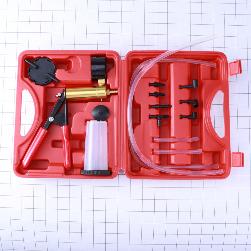 Pressure Pump Fluid Bleeding Tool Handheld Brake Tester Vacuum Pump