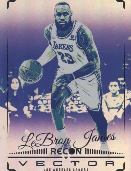 2023-24 Panini Recon - Vector #17 LeBron James