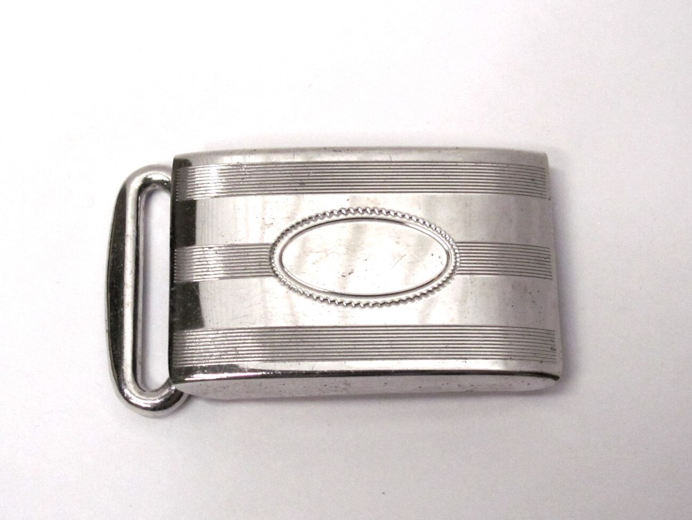 Vintage Bojar Sterling 925 Silver Belt Buckle