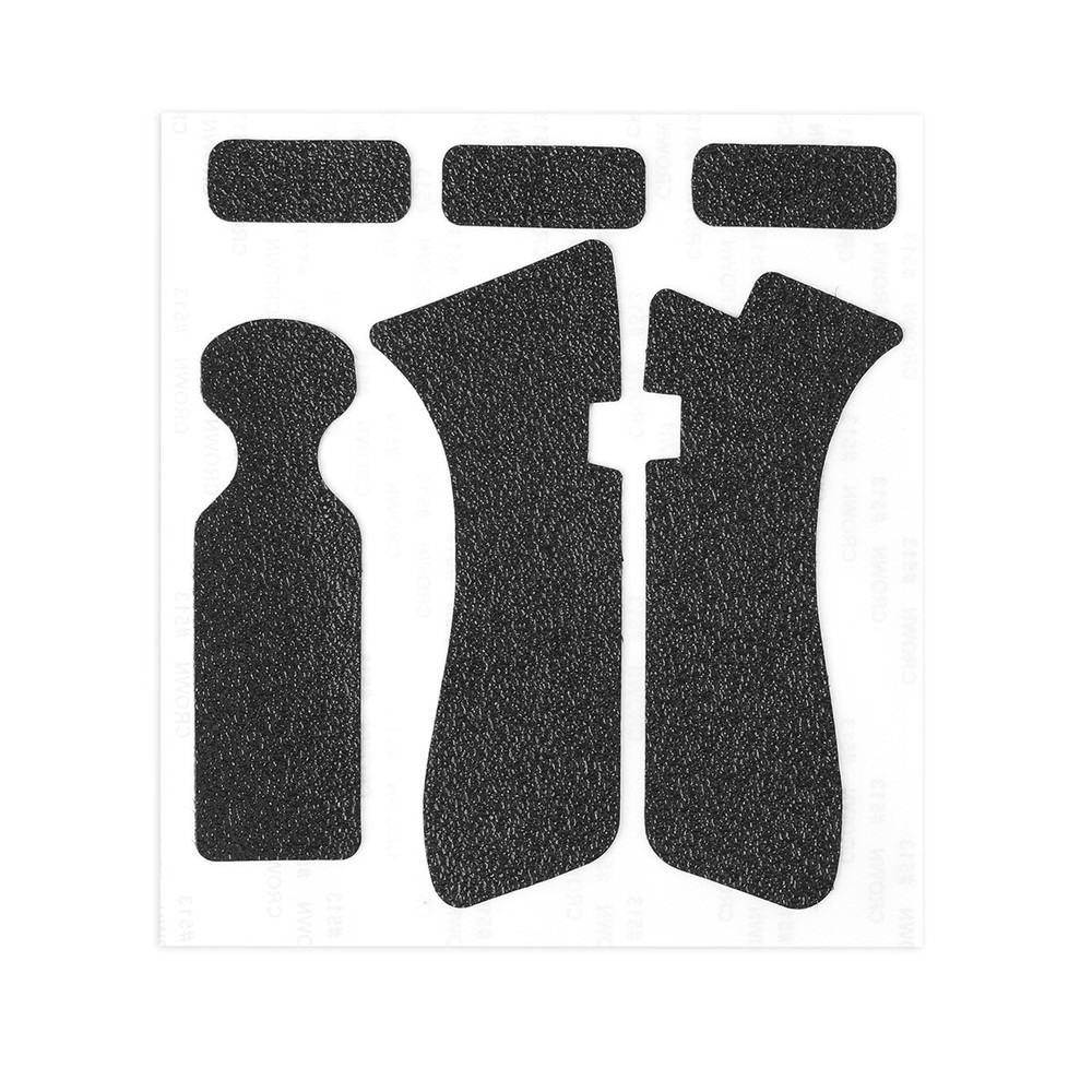 3 Sets Texture Grip Wrap Tape For G17 19 20 21 22 23 25 26 27 32 Black Rubber