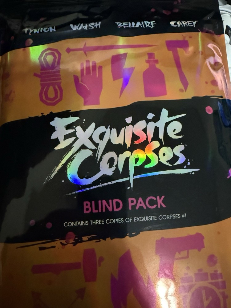 Exquisite Corpses #1 Blind Bag NYCC EBAY LIVE EXCLUSIVE Sealed New 3 Comics