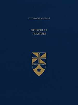 Opuscula I (Latin-English - Leather Bound, by Aquinas Saint Thomas; - Very Good